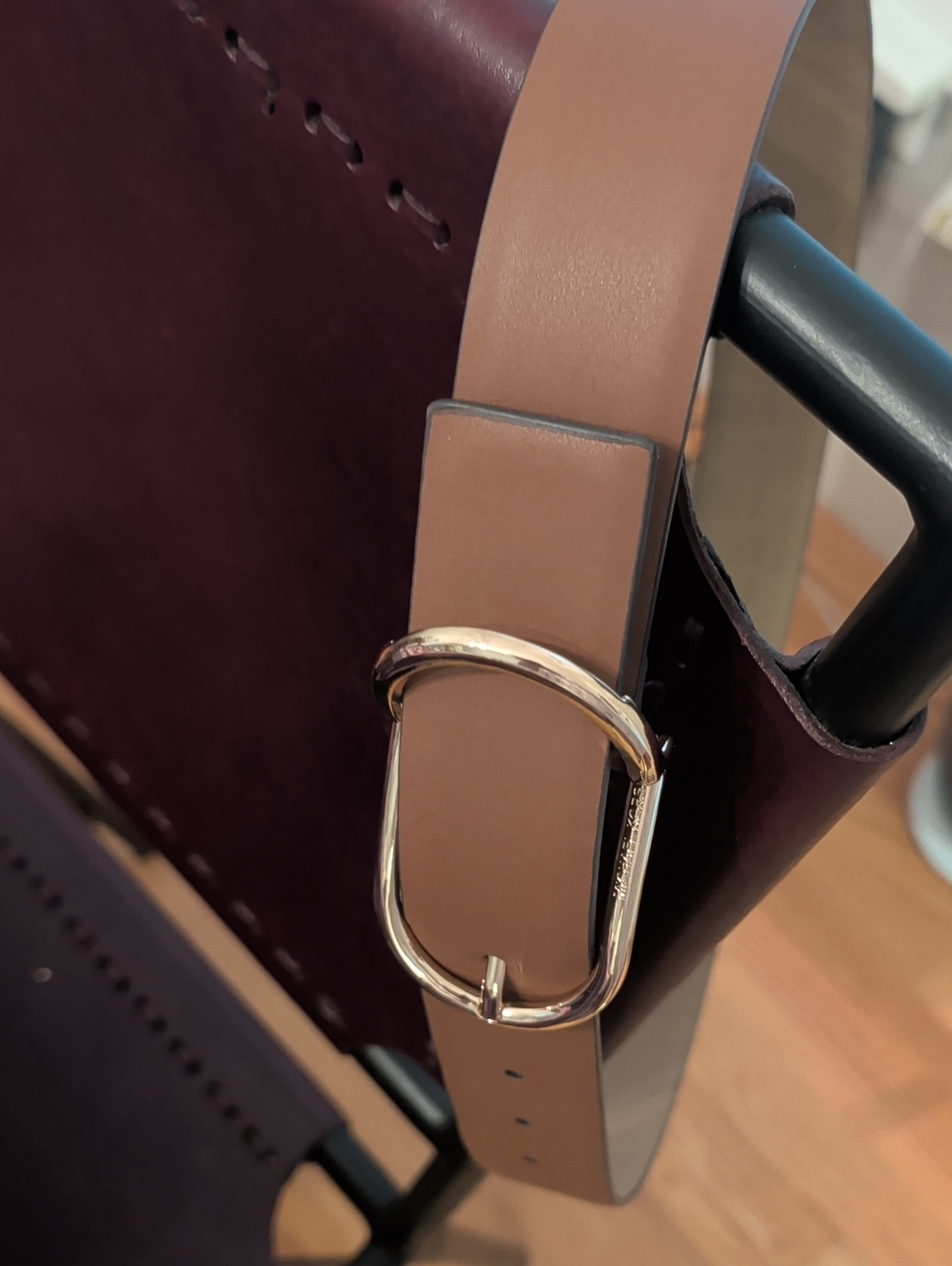 Nwr Michael Kors Leather Belt